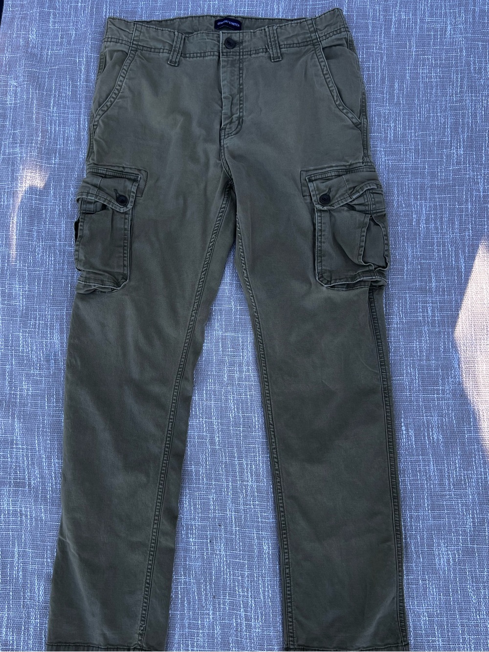 St. John's Bay Olive Green Cargo Pants - Utility Pocket Design